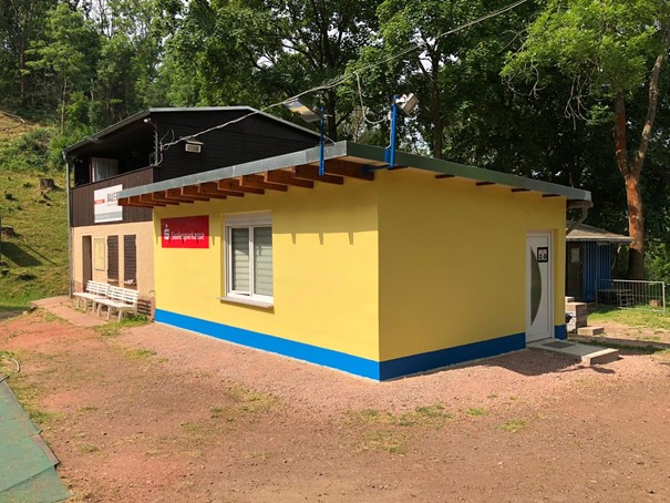 Fertiggestellter Anbau am Schanzenhaus