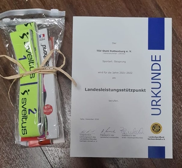 Ernennung zum Landesleistungsst&uuml;tzpunkt 2021/2022